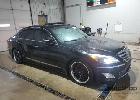 2012 Hyundai Genesis 5.0L from USA, damaged, VIN KMHGC4DH6CU159675